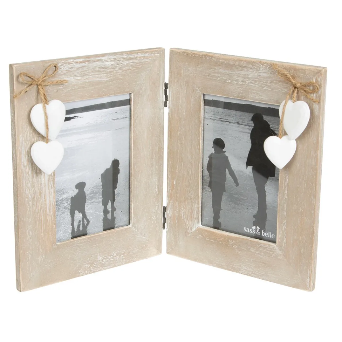 Ashley Farmhouse Double Standing Photo Frame