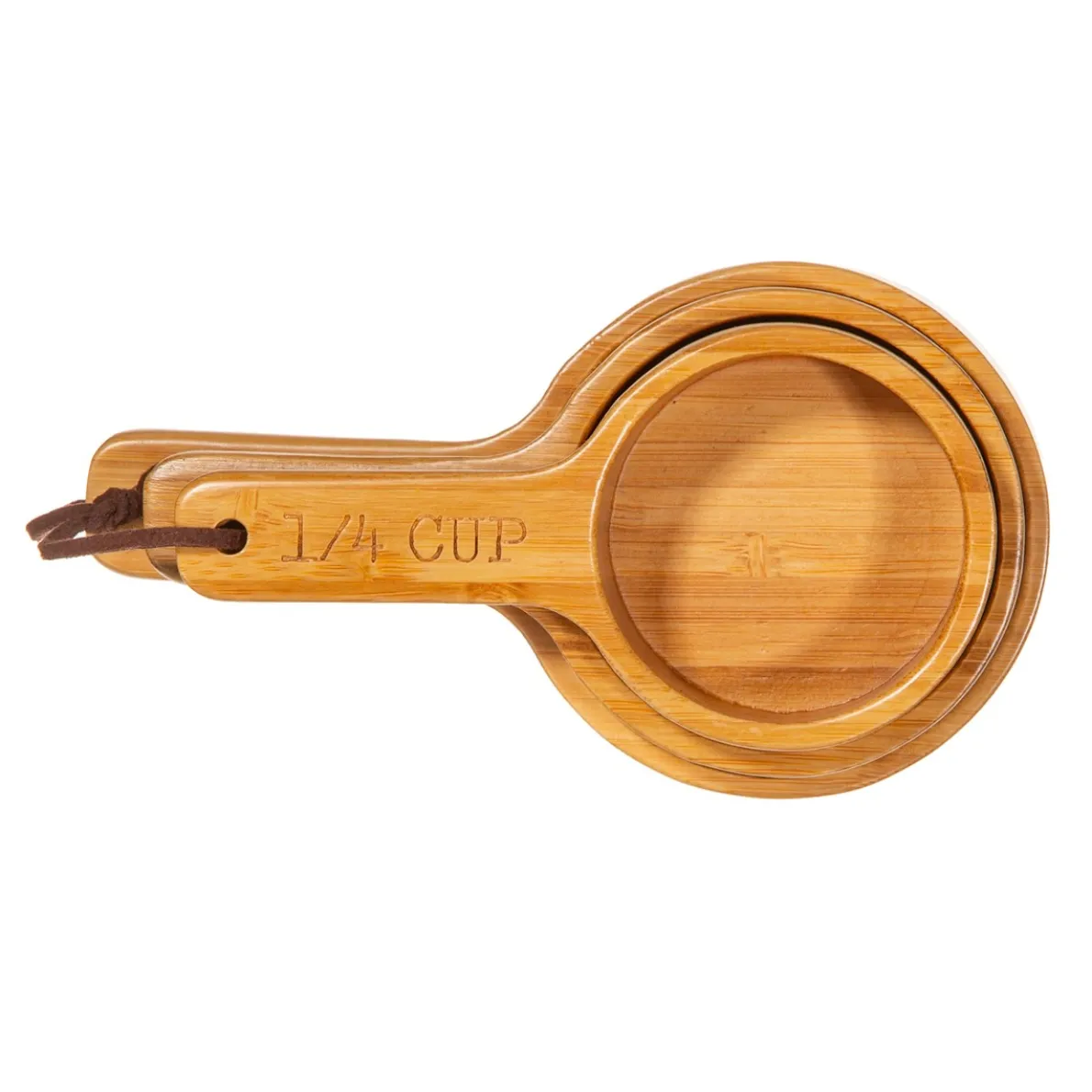 Bamboo Measuring Cups - Set of 3