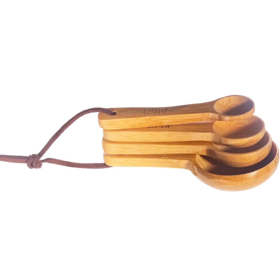 Bamboo Measuring Spoons - Set of 4