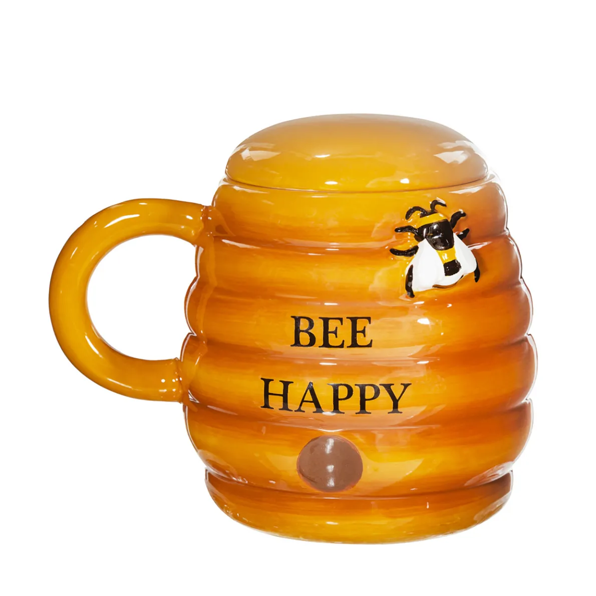Beehive Mug with Lid