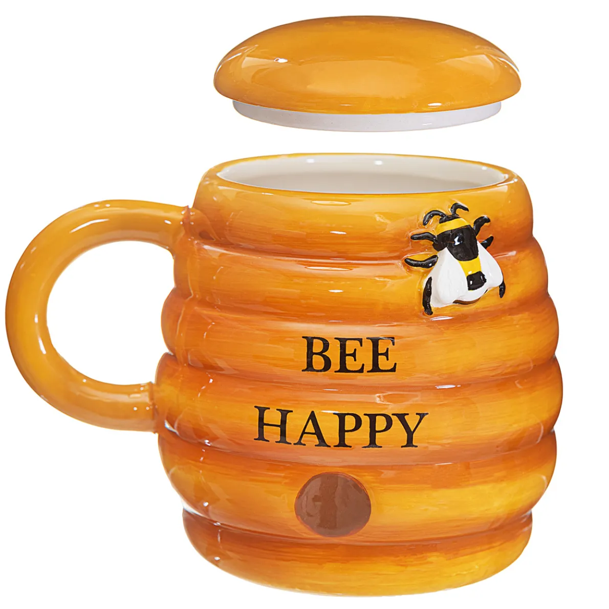 Beehive Mug with Lid