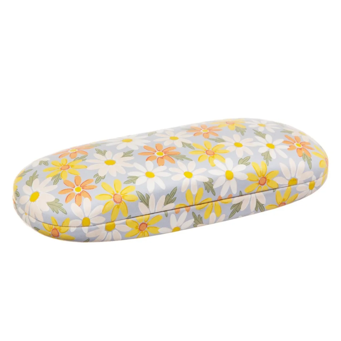 Blue Daisy Glasses Case