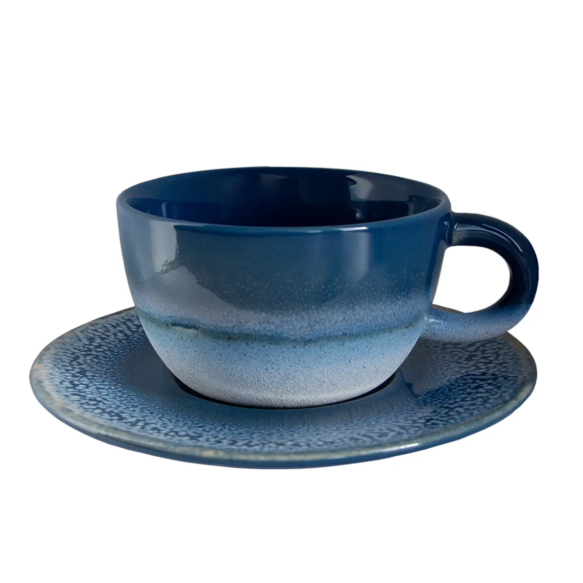 Blue Mojave Tea Cup & Saucer Set