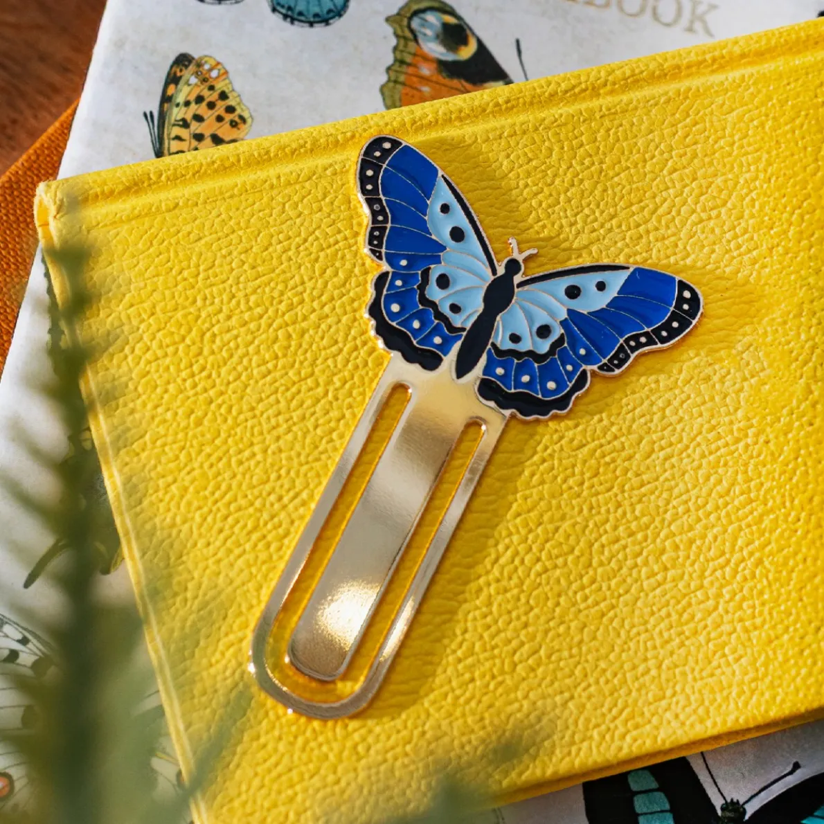 Butterfly Metal Bookmark