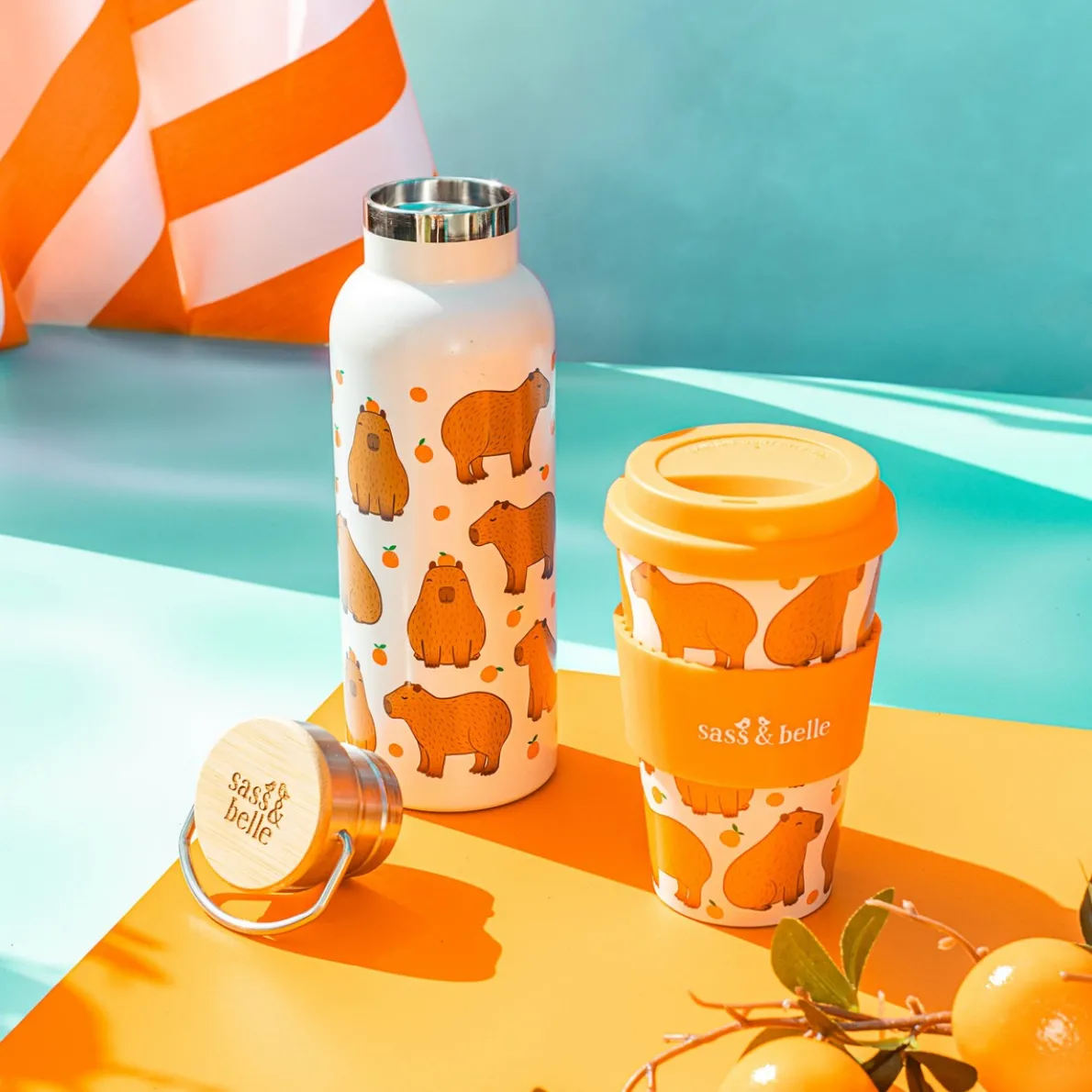 Capybara Water Bottle
