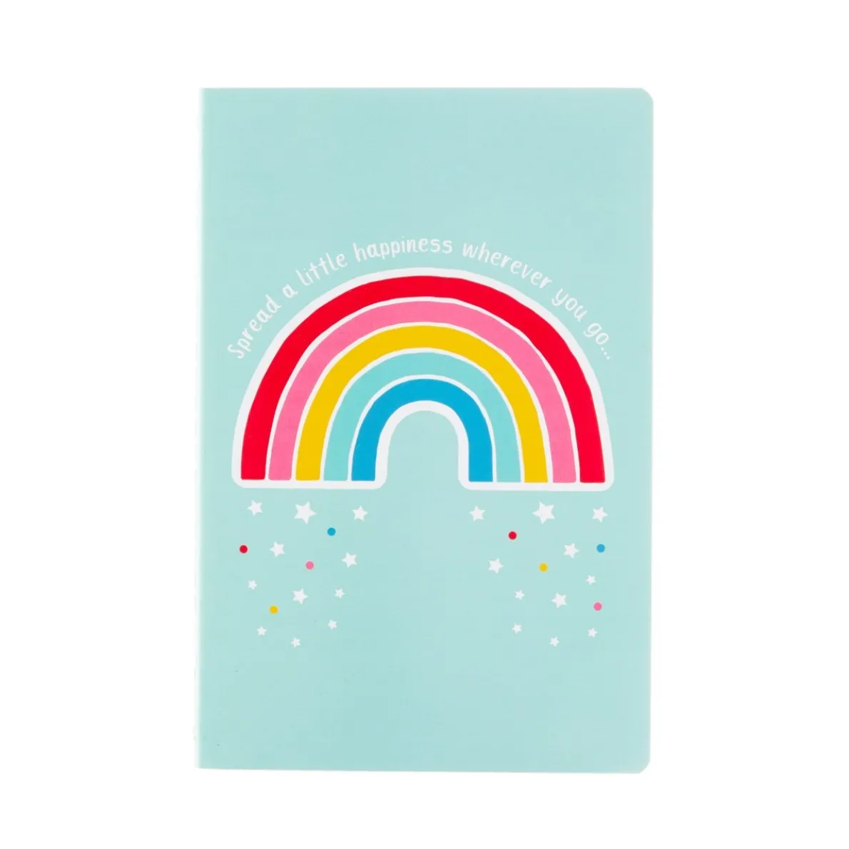 Chasing Rainbows Spread Happiness A5 Notebook