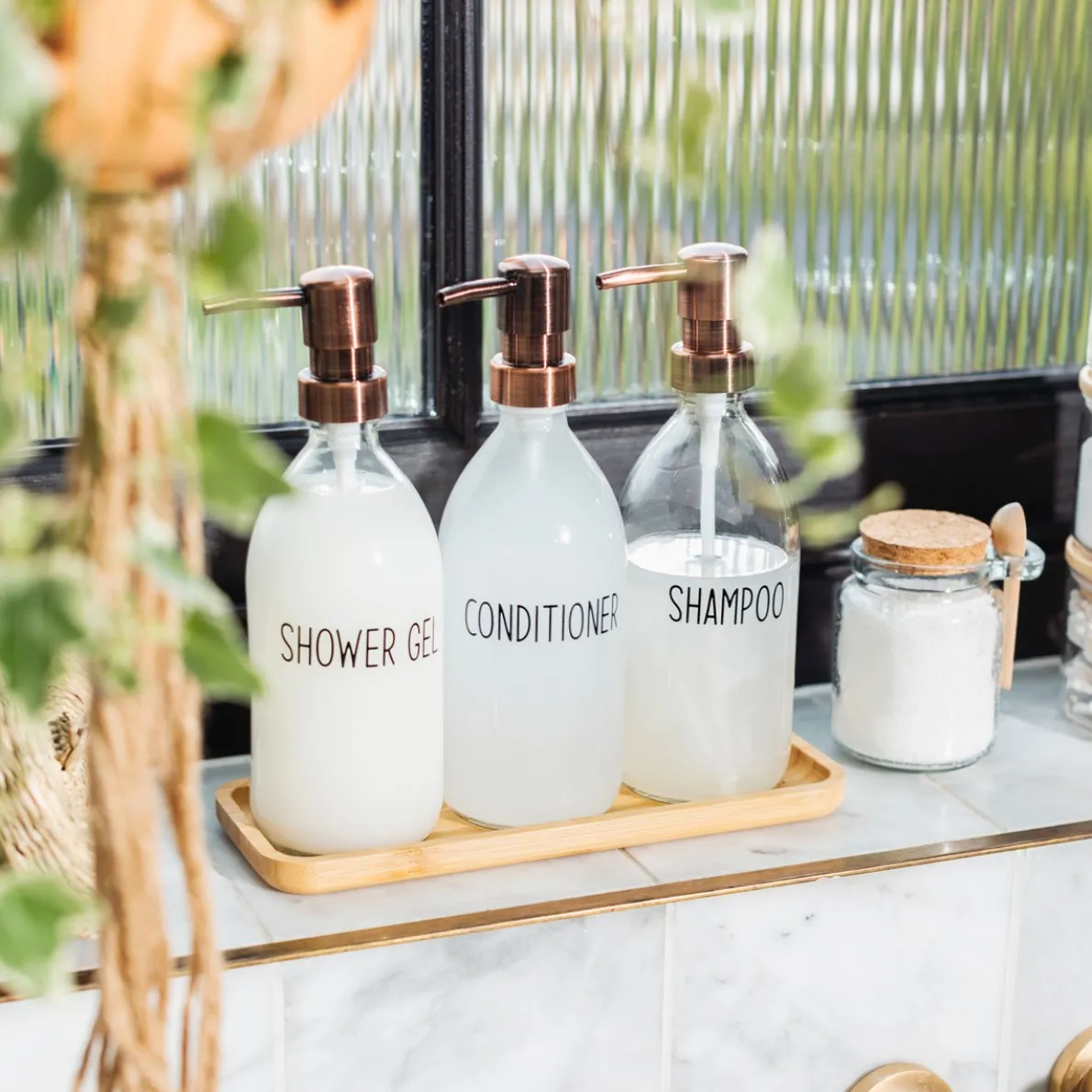 Conditioner Refillable Bottle with Pump