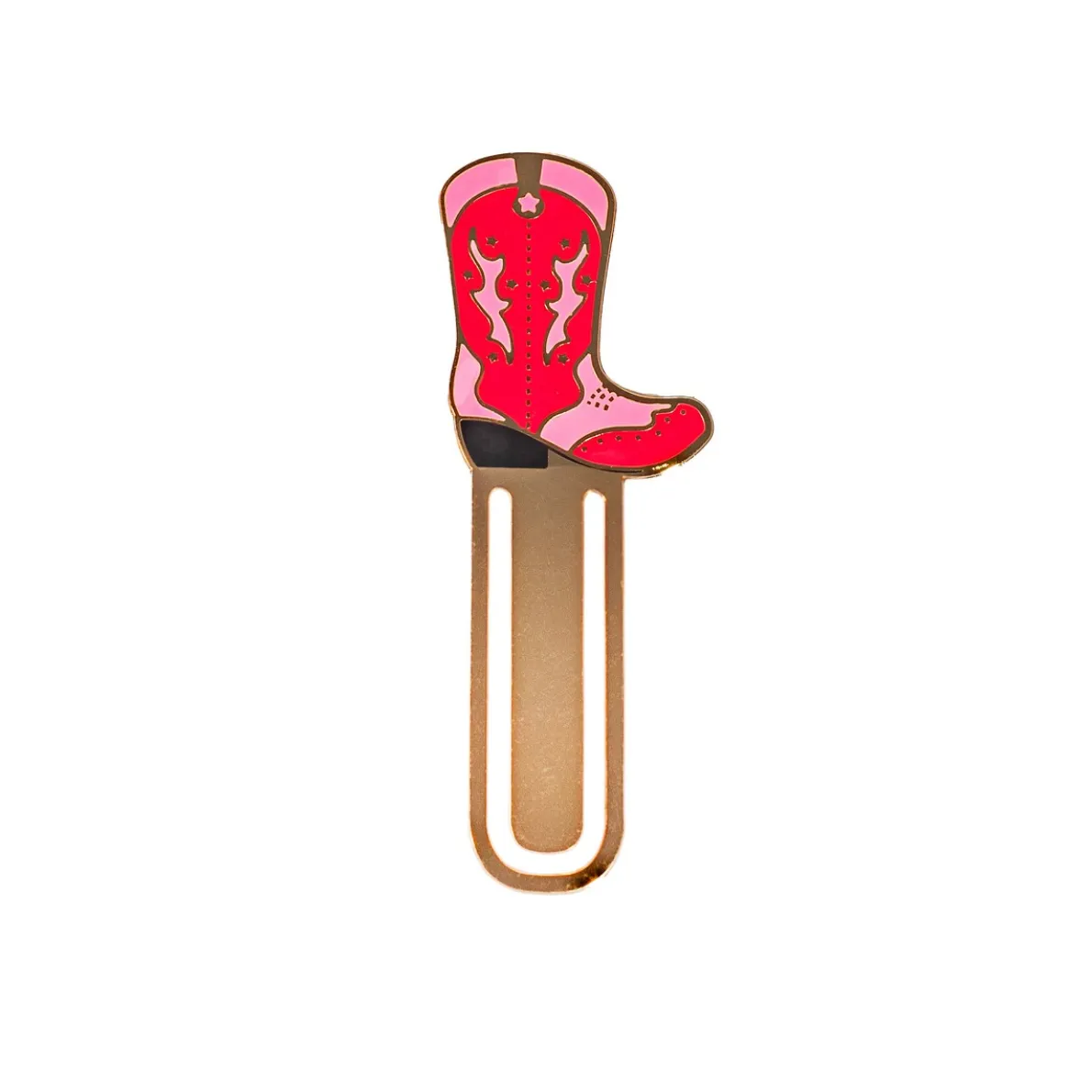 Cowboy Boot Metal Bookmark