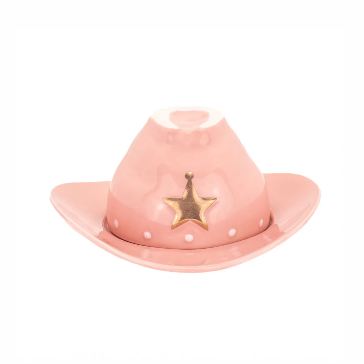Cowboy Hat Teacup and Saucer