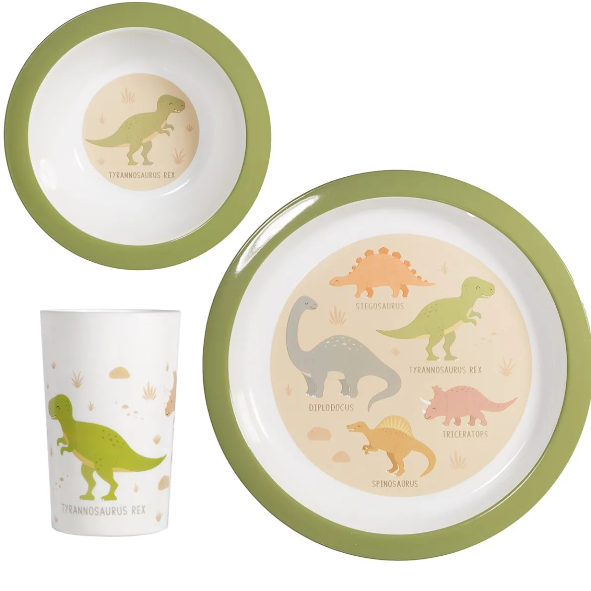 Desert Dino Kids Tableware Set