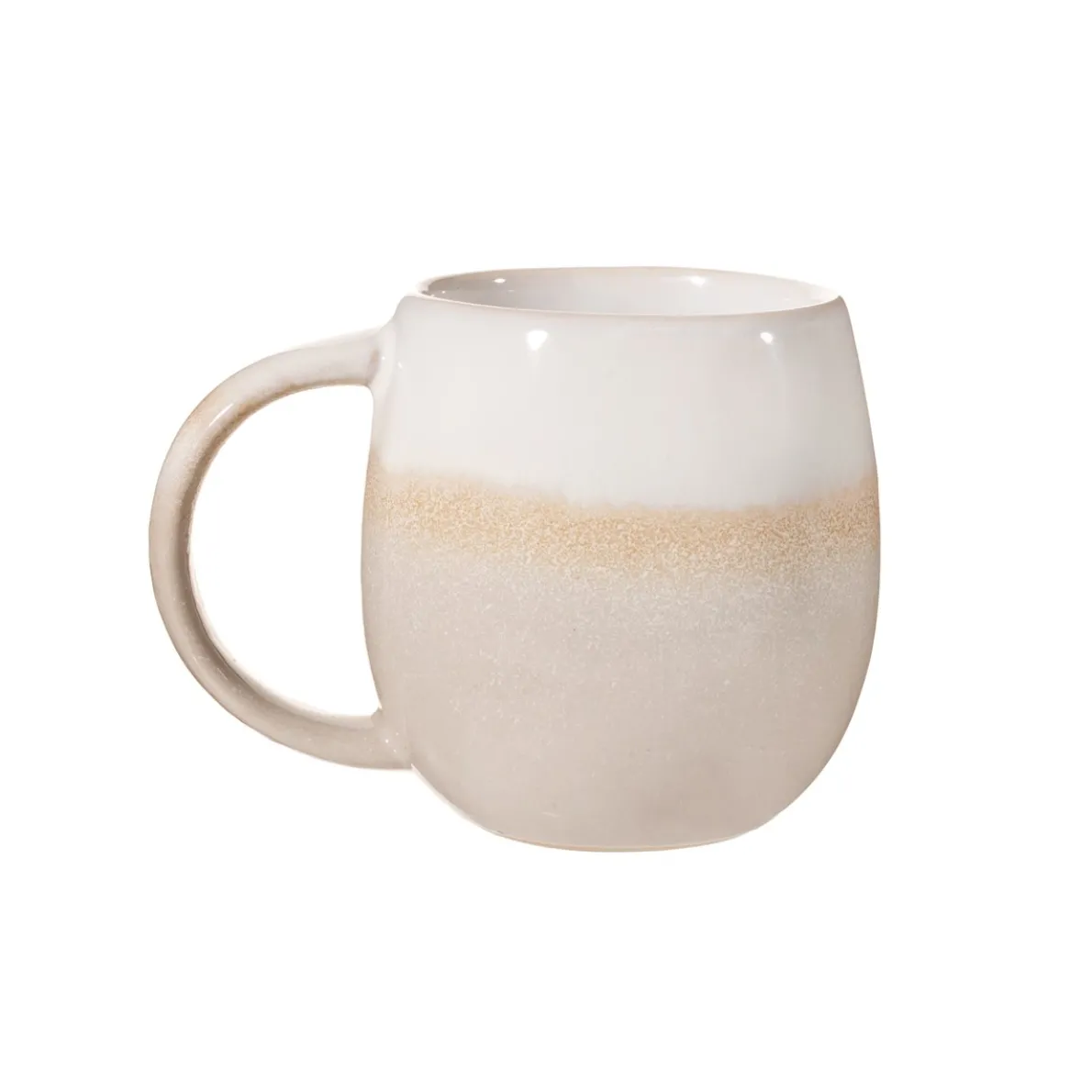 Dip Glazed Ombre Grey Mug