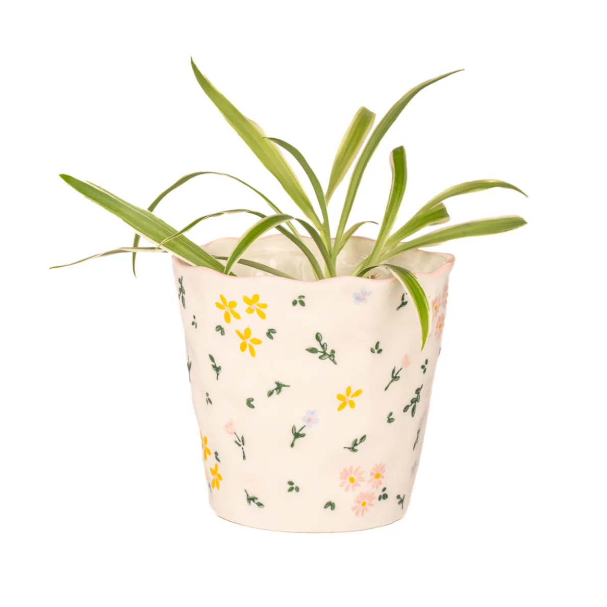 Ditsy Floral Planter