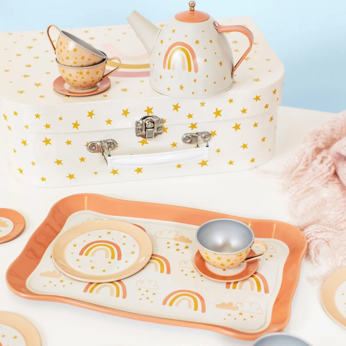Earth Rainbow Kids' Tea set