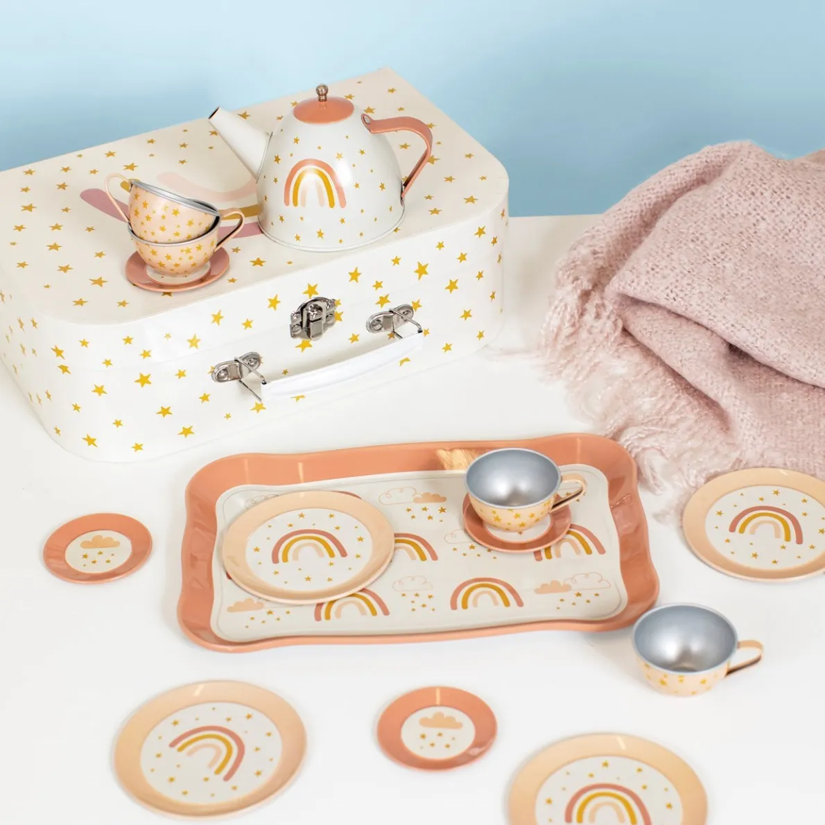 Earth Rainbow Kids' Tea set