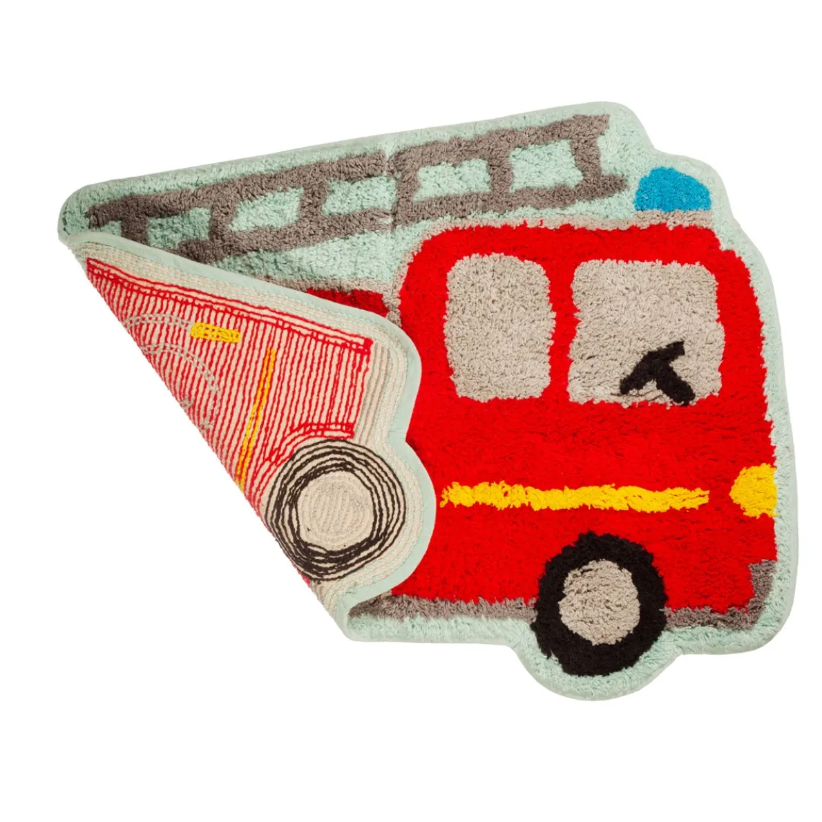 Fire Engine Red Rug