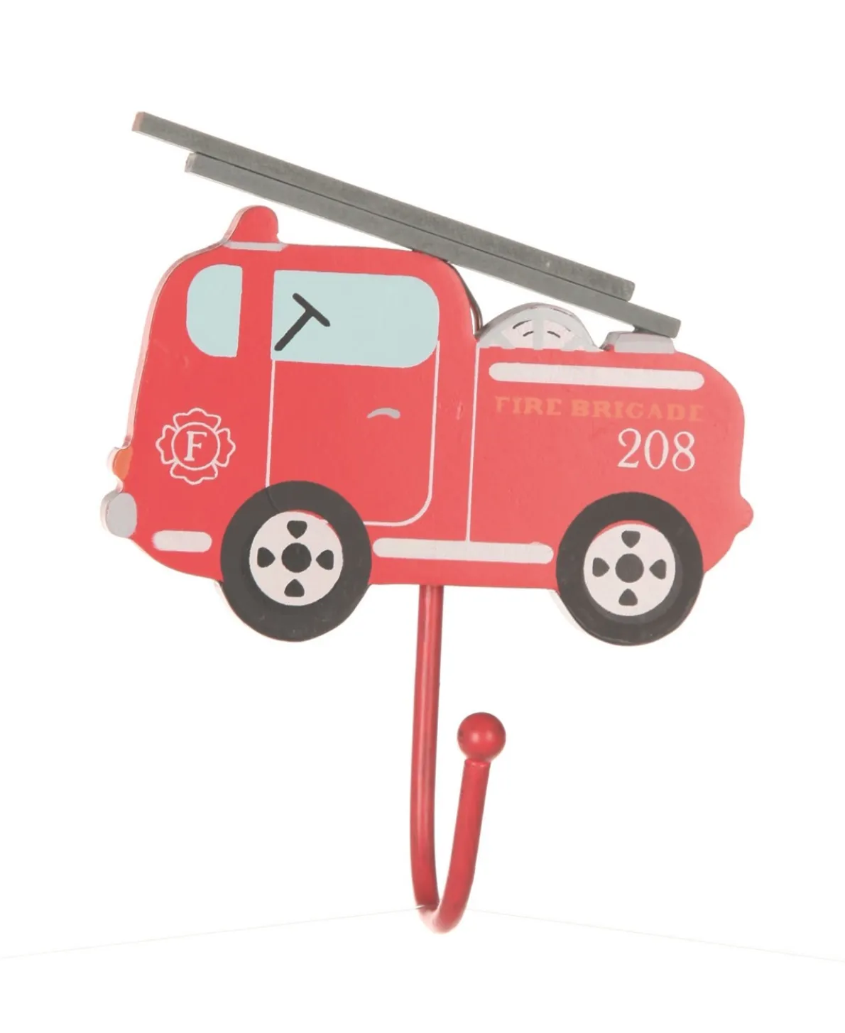 Fire Engine Single Hook Red