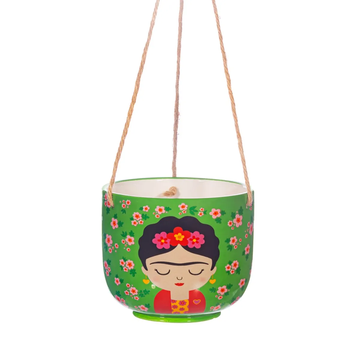 Floral Frida Hanging Planter