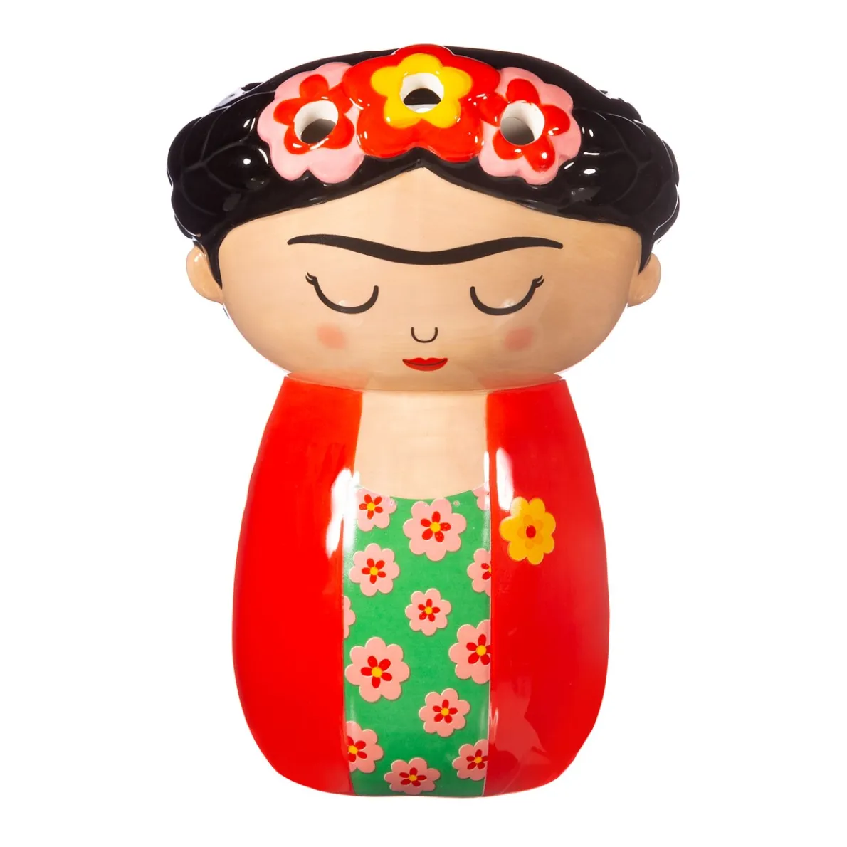 Frida Wall Mounted Planter Red
