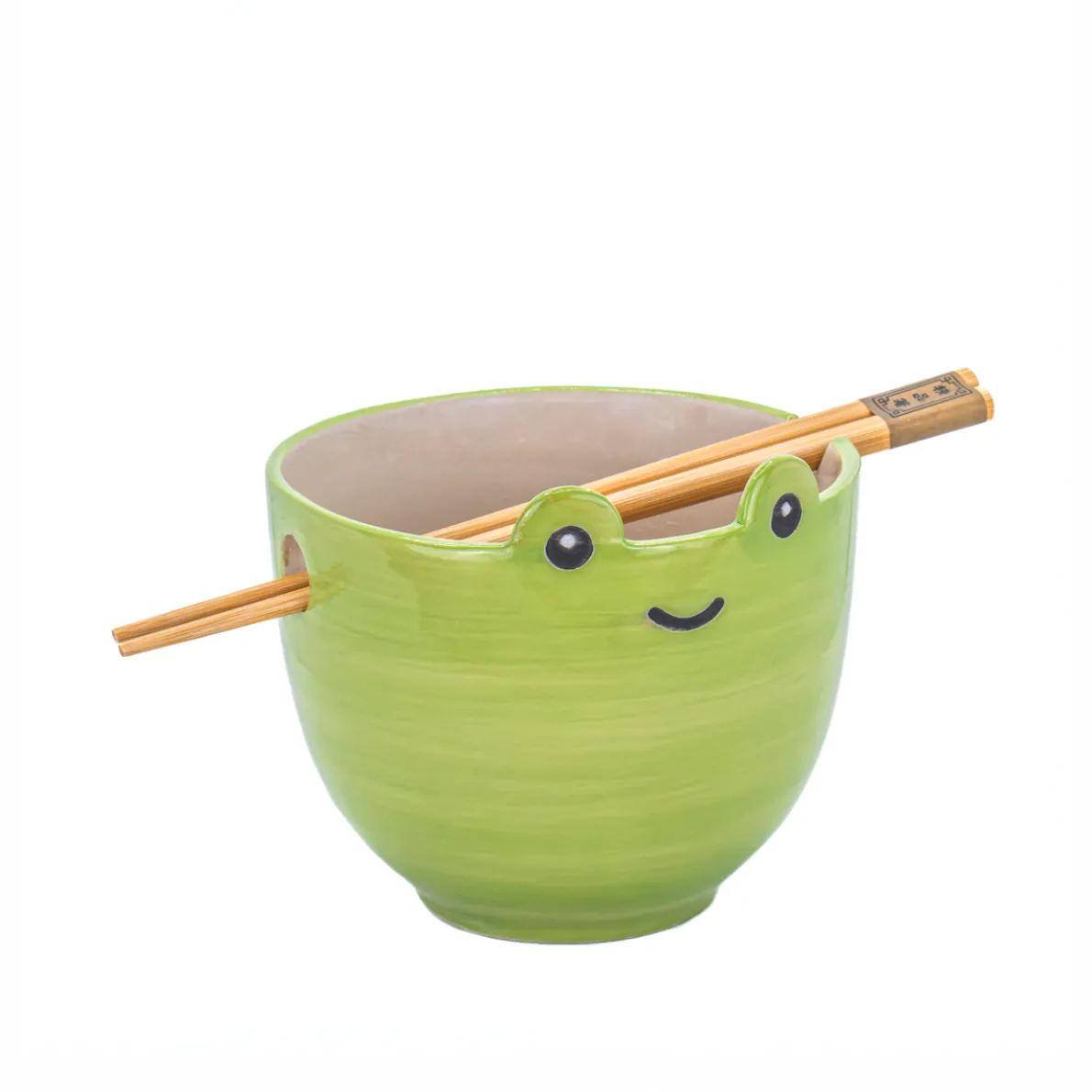 Frog Noodle Bowl - With Chopsticks