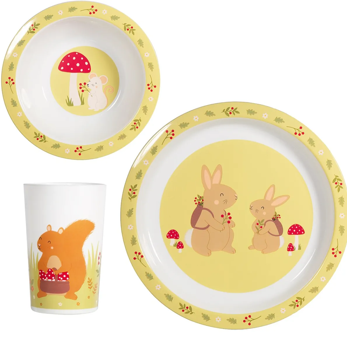 Garden Friends Kids Tableware Set