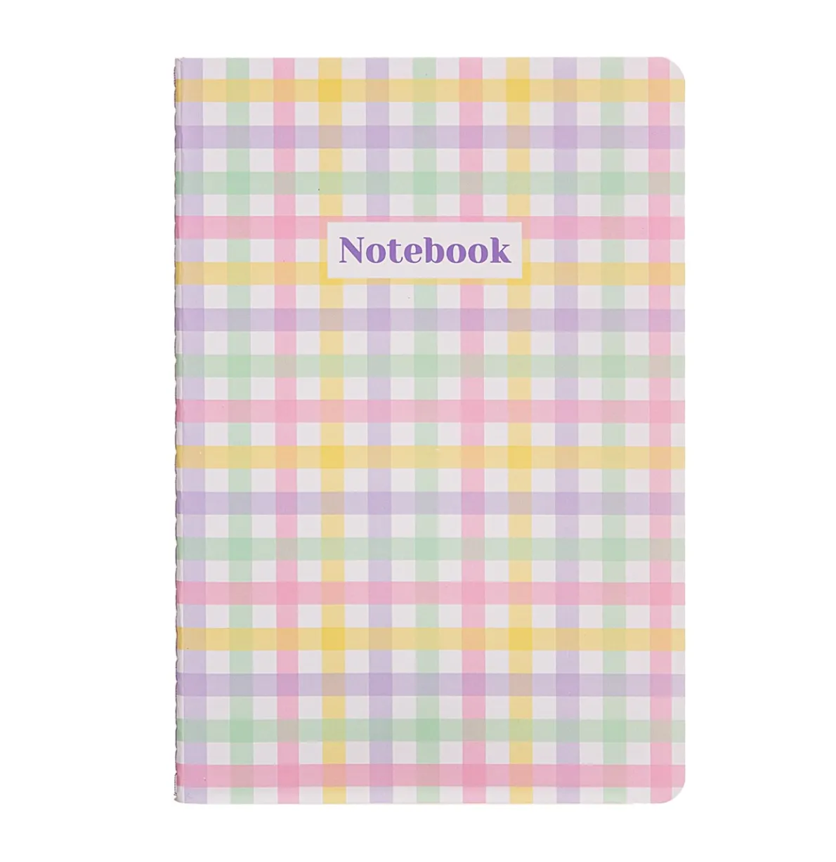 Gingham Check A5 Notebook