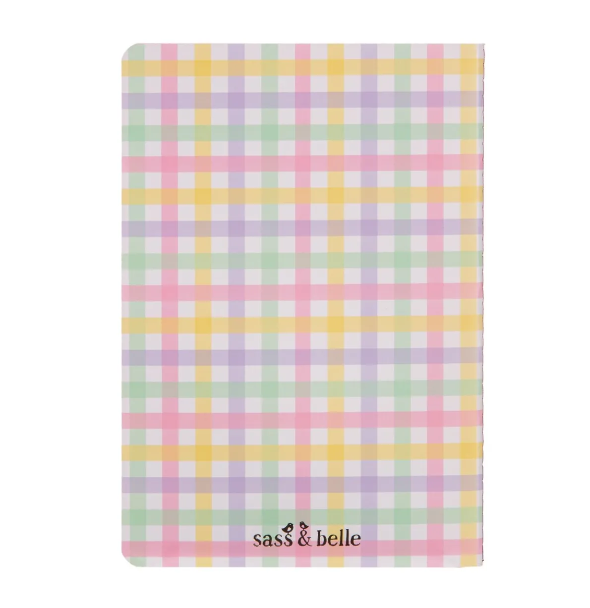 Gingham Check A5 Notebook
