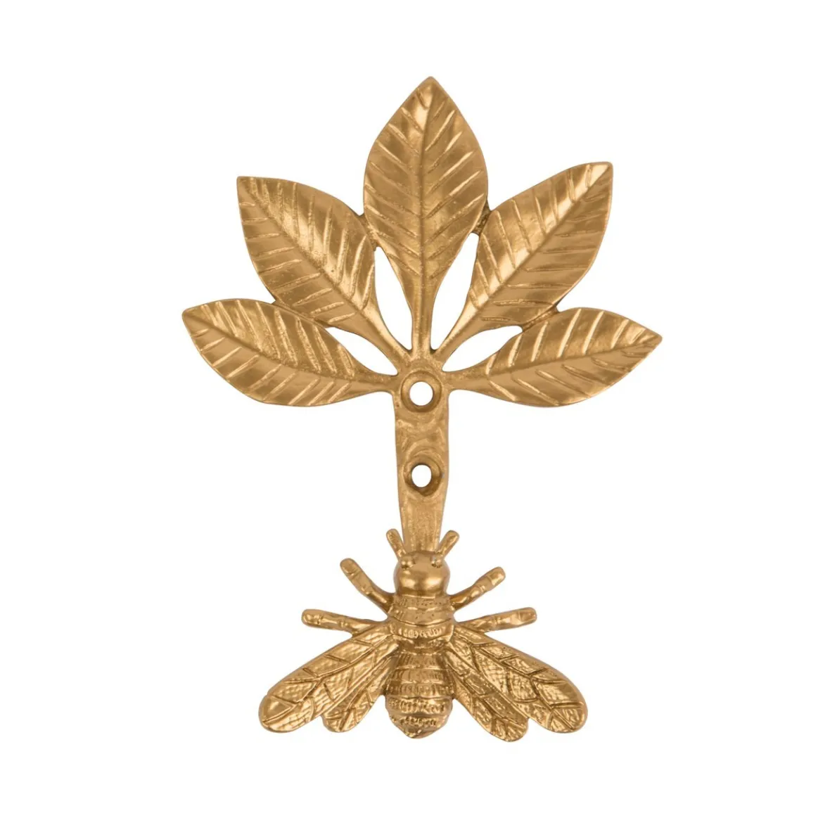 Gold Bee Hook & Tieback