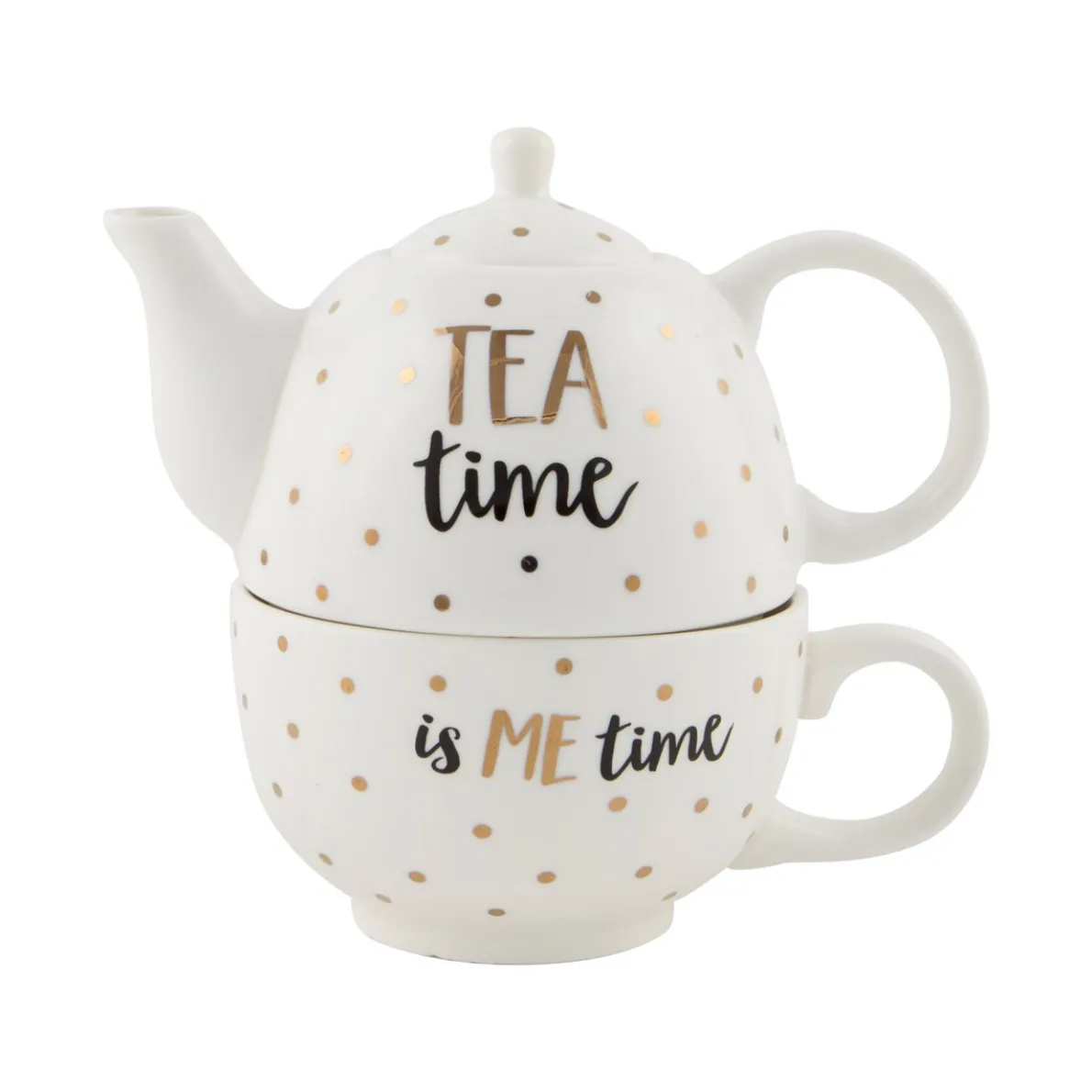 Gold Tea Time Tea For One