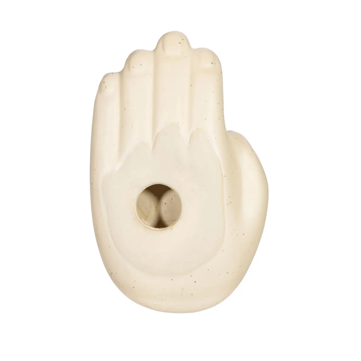 Hand Incense Holder White
