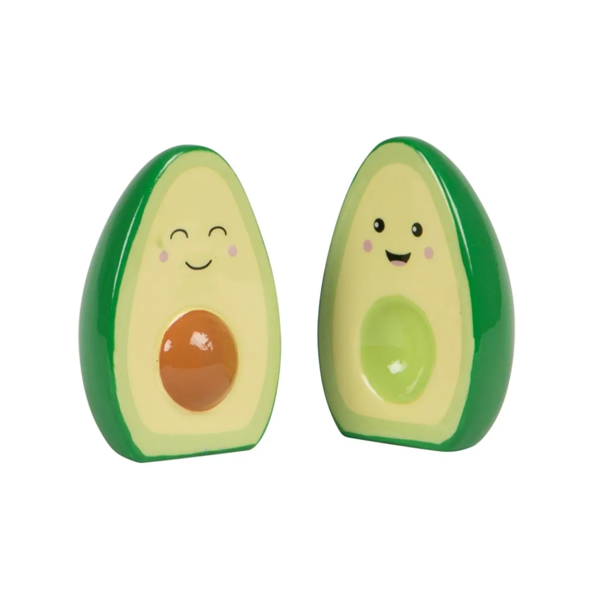 Happy Avocado Salt & Pepper Shakers