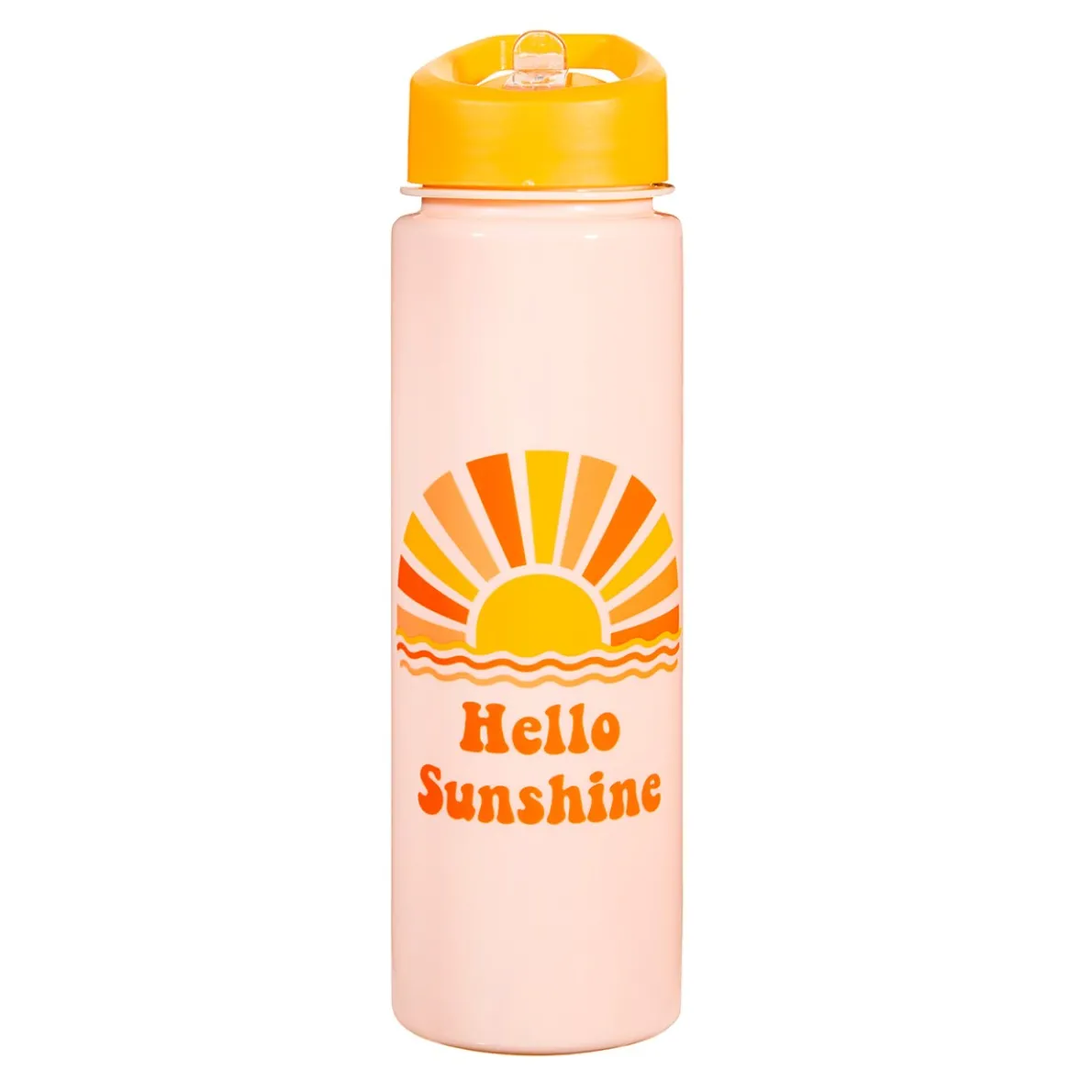 Hello Sunshine Plastic Water Bottle