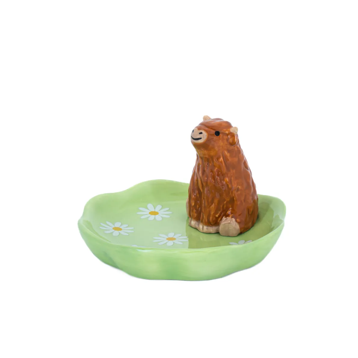 Highland Cow Trinket Dish