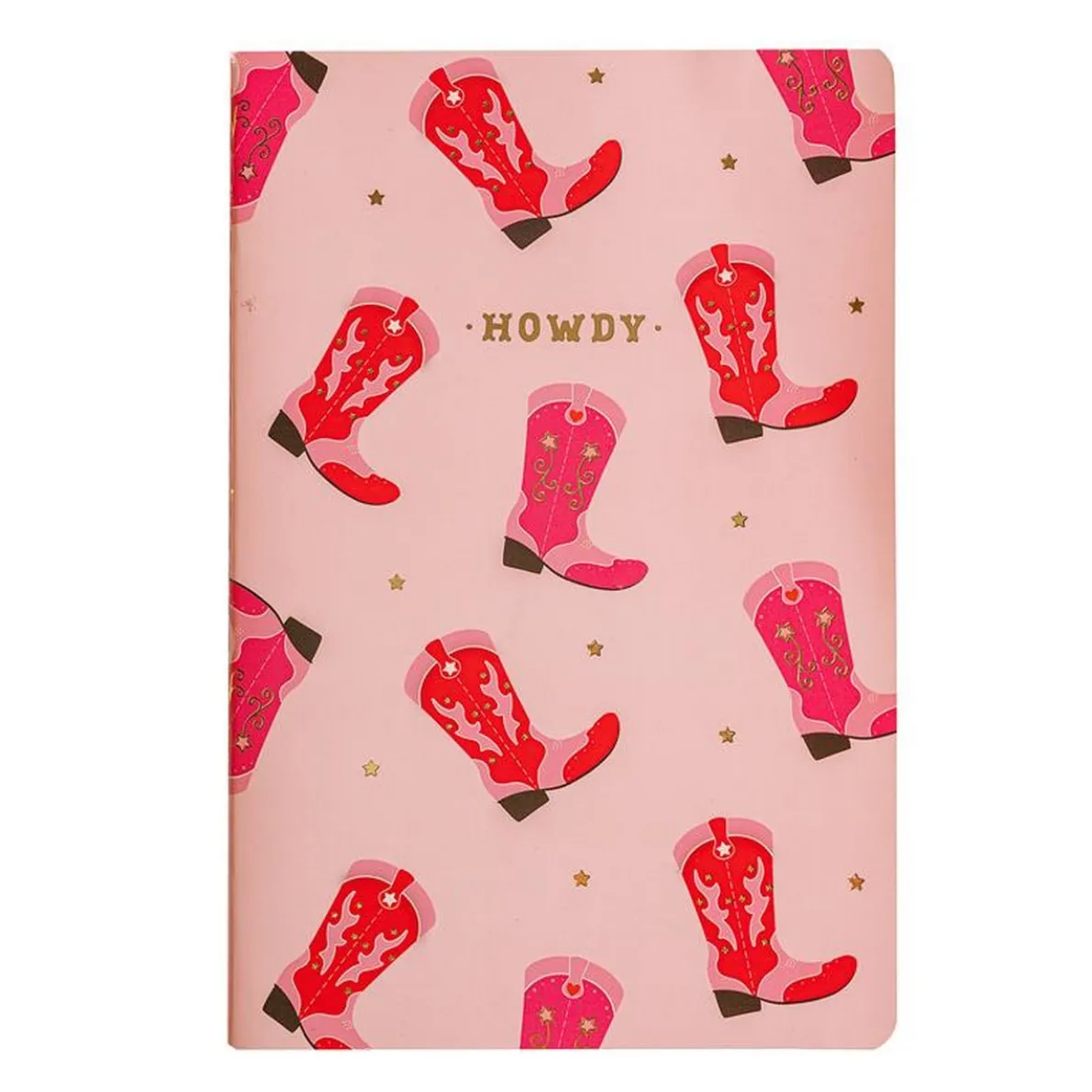 Howdy Cowboy Boot A5 Notebook
