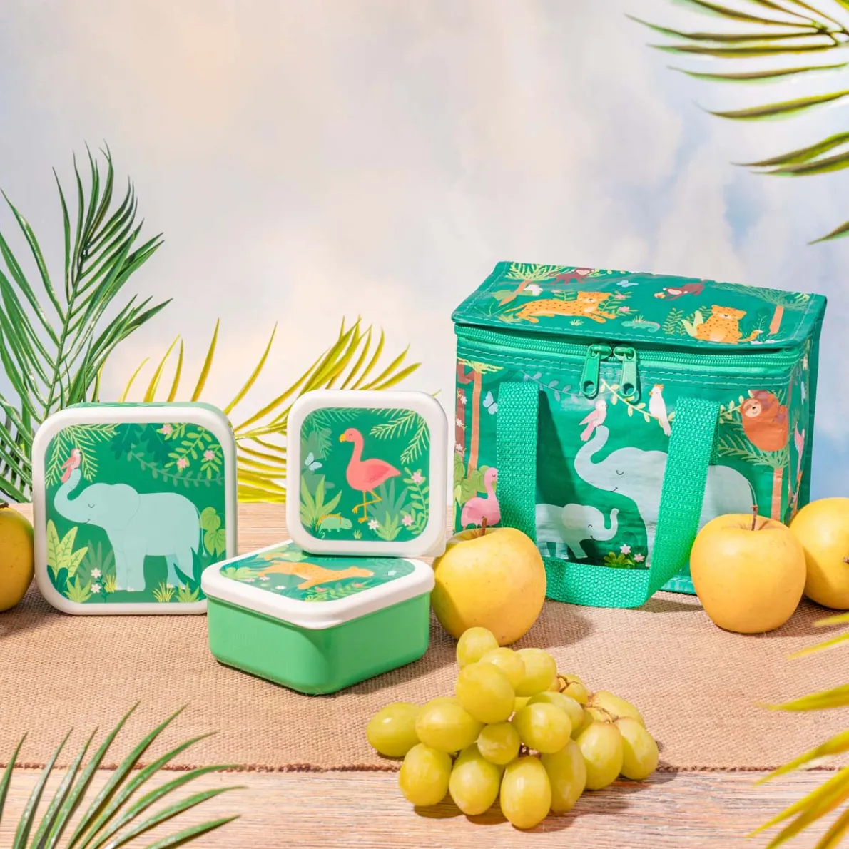 Jungle Friends Lunch Bag