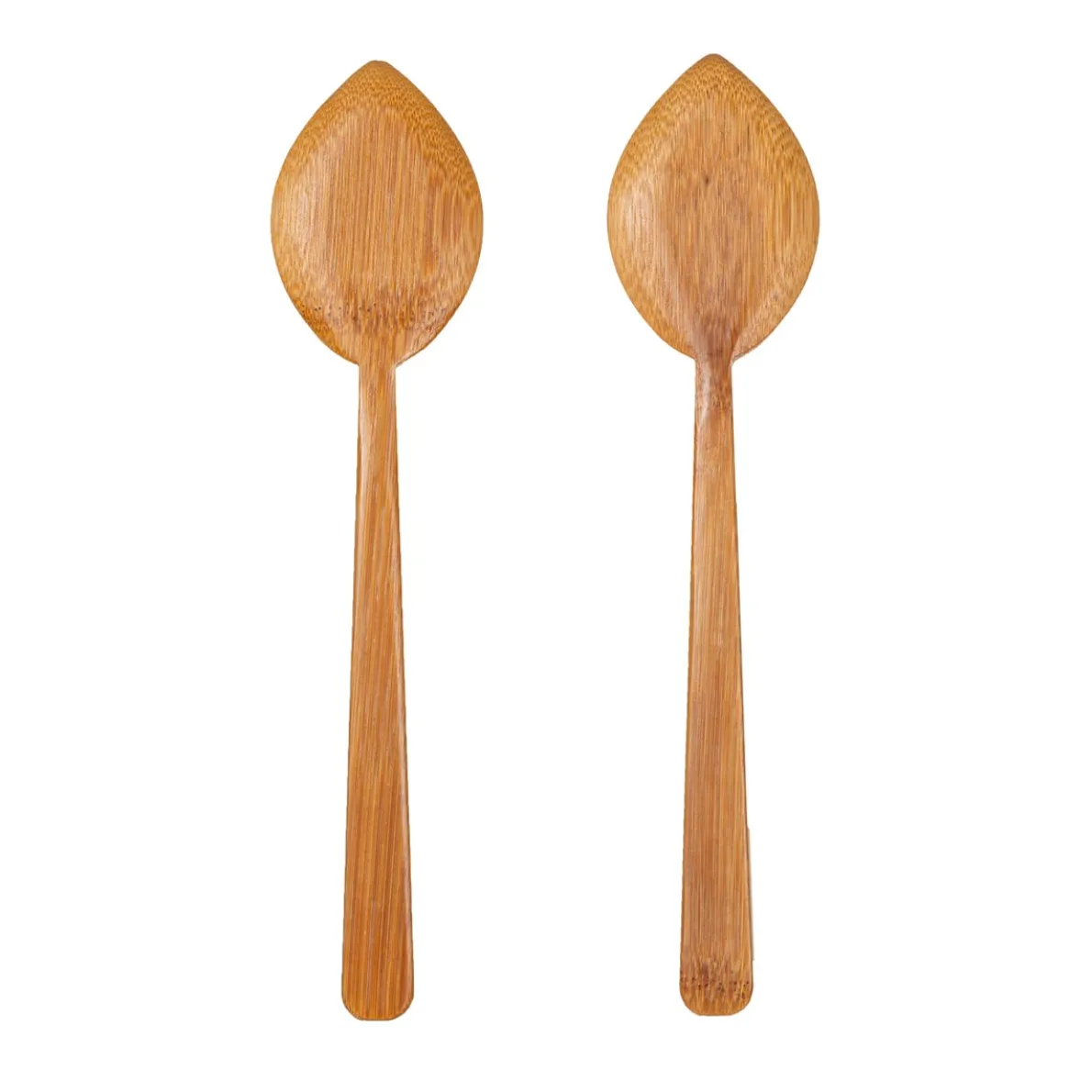 Leaf Bamboo Salad Servers