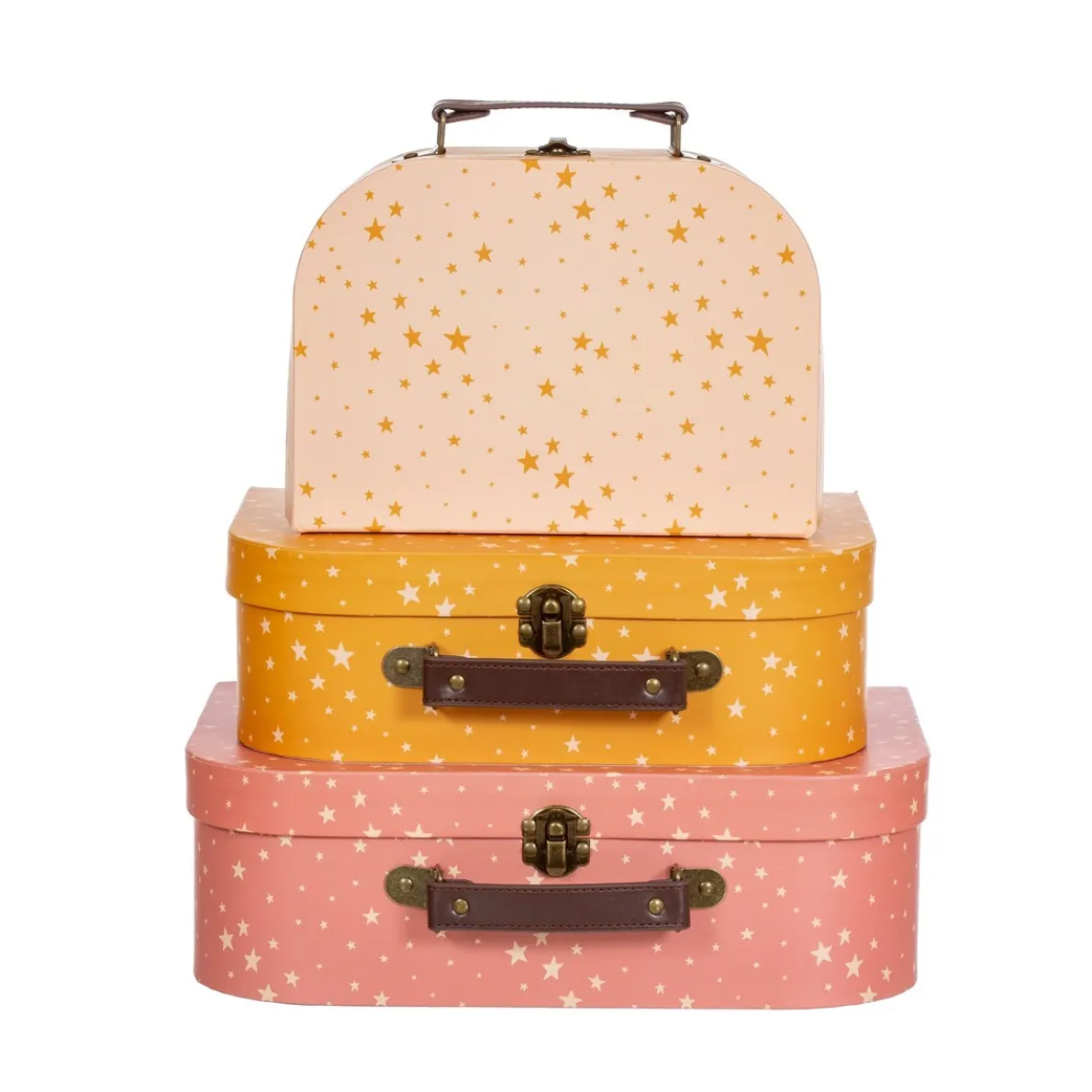 Little Stars Suitcases - Set of 3