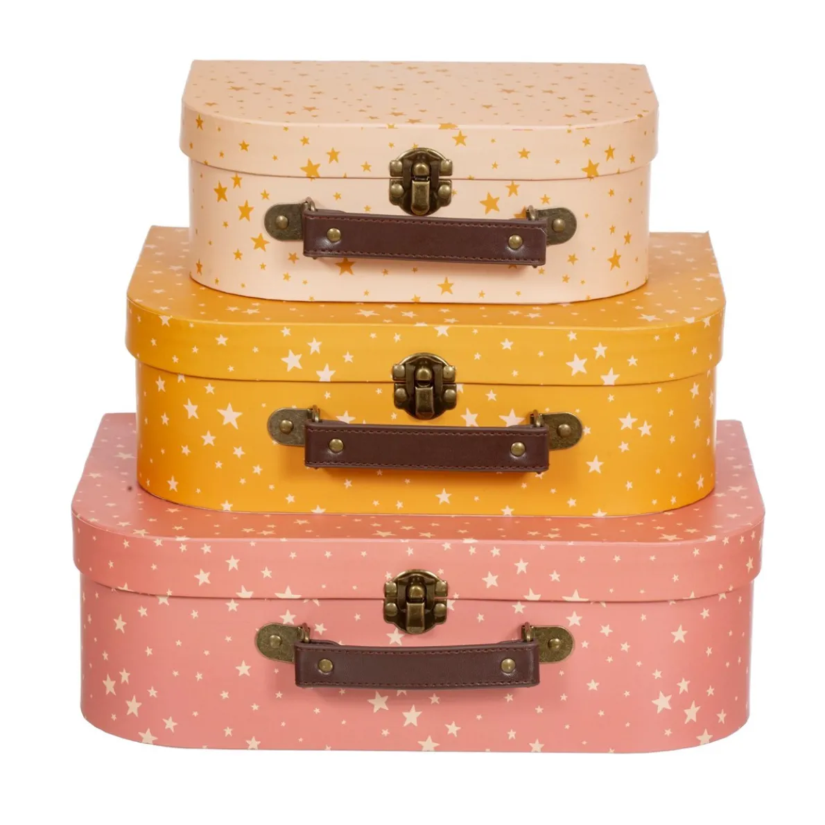 Little Stars Suitcases - Set of 3