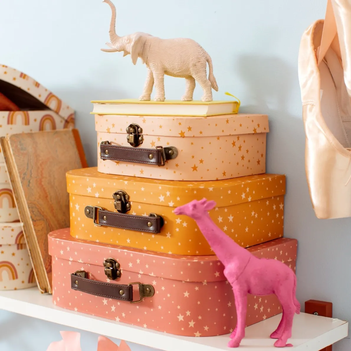 Little Stars Suitcases - Set of 3