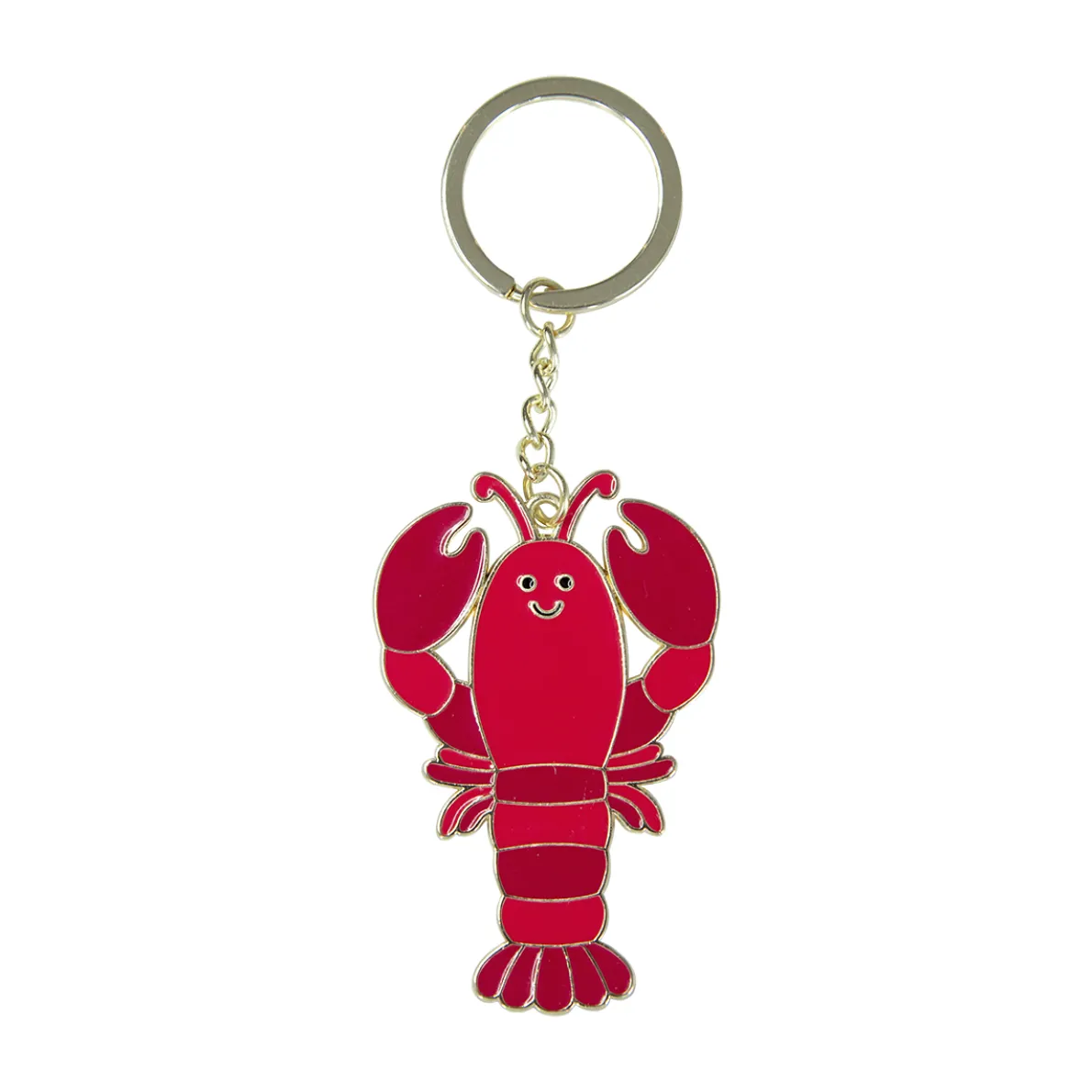 Lobster Enamel Keyring