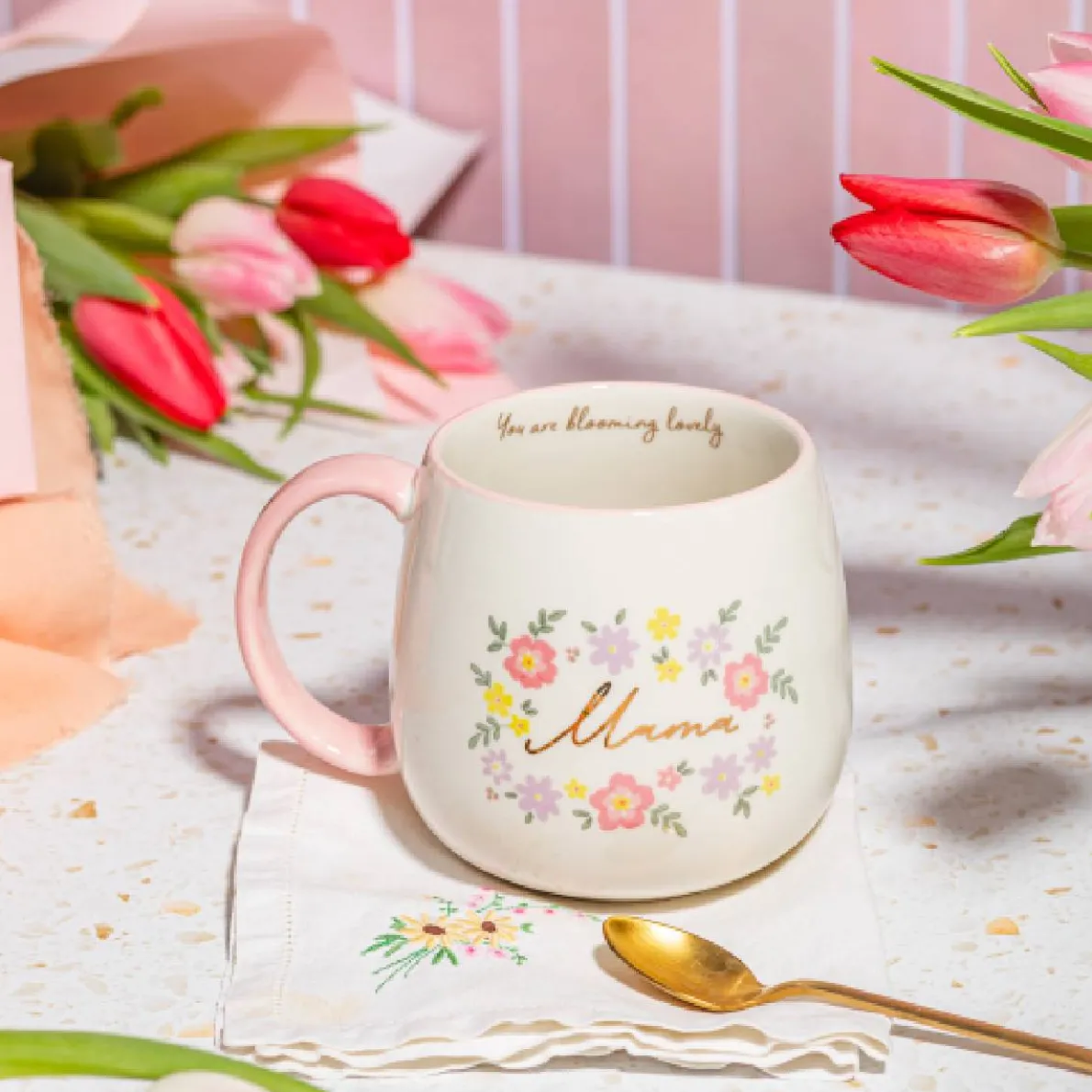 Mama You Are Blooming Lovely Mug