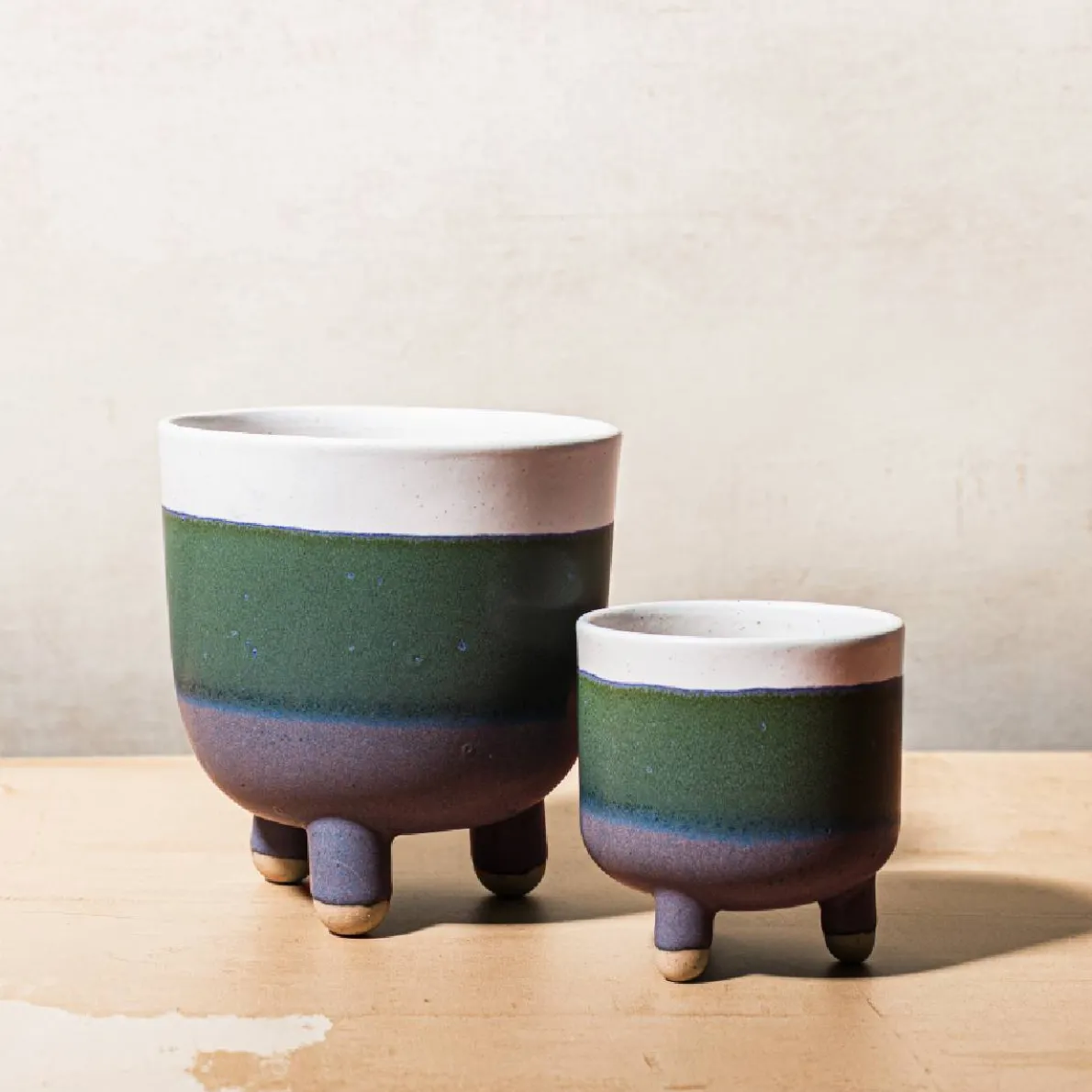 Marlowe Leggy Planter Blue Small