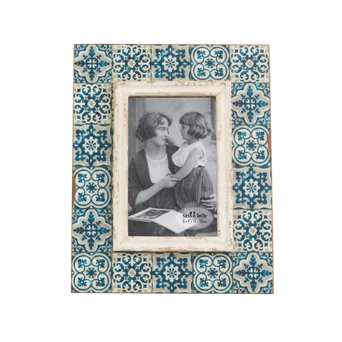 Mediterranean Mosaic Photo Frame