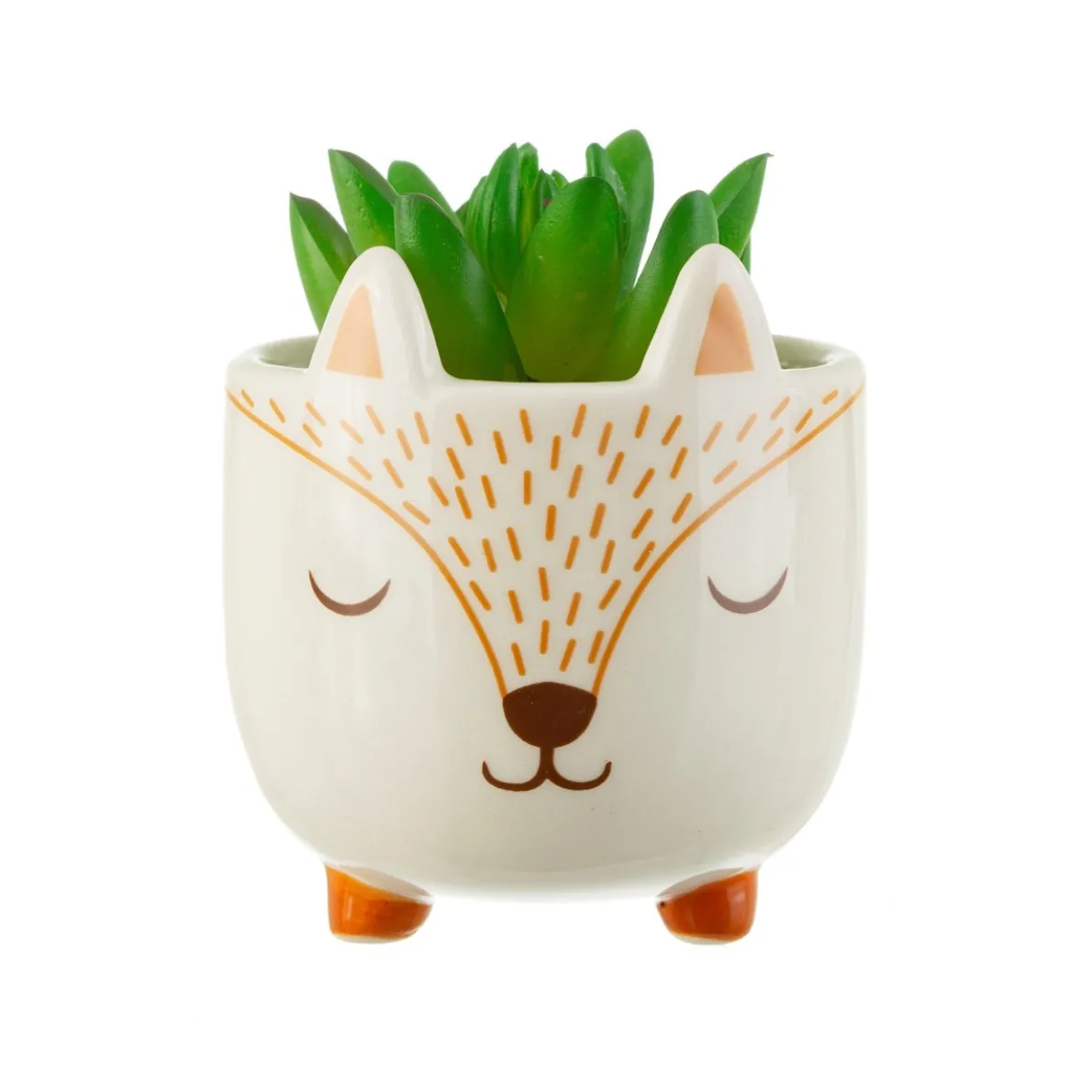 Mini Woodland Fox Planter