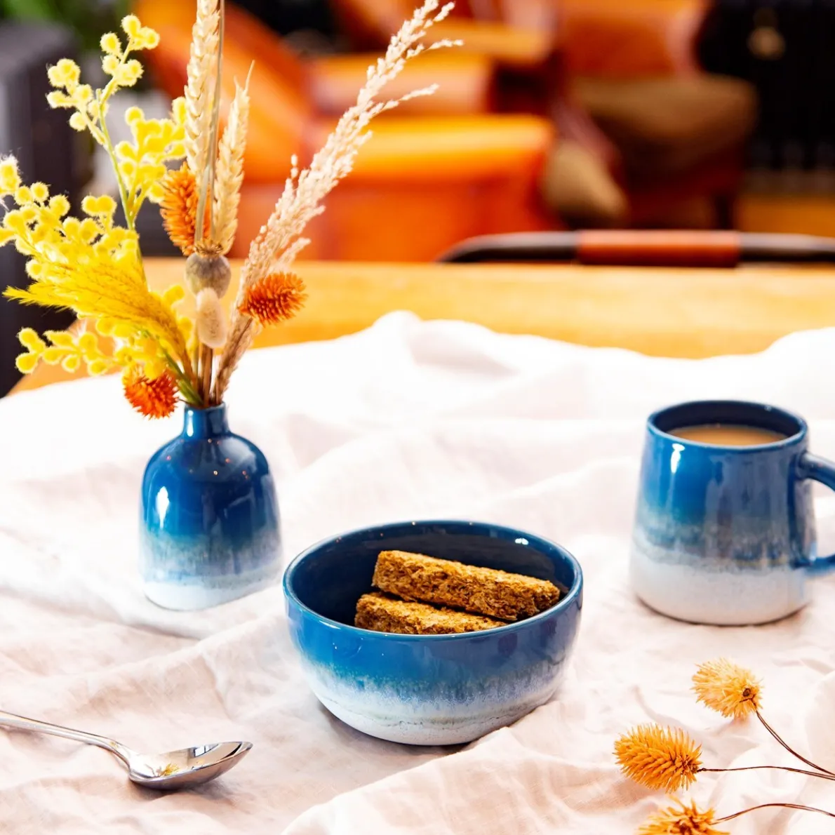 Mojave Glaze Blue Mug