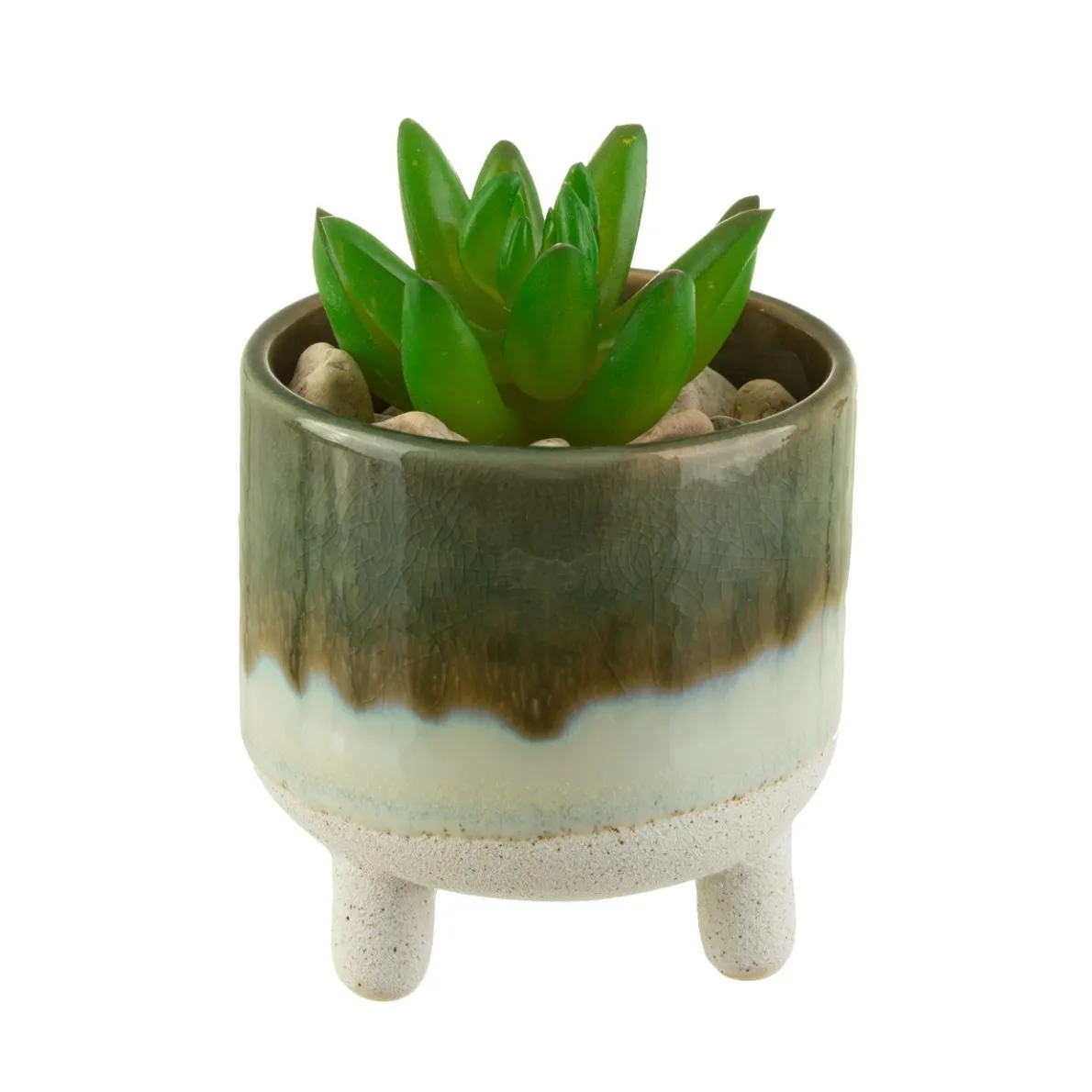 Mojave Glaze Green Planter