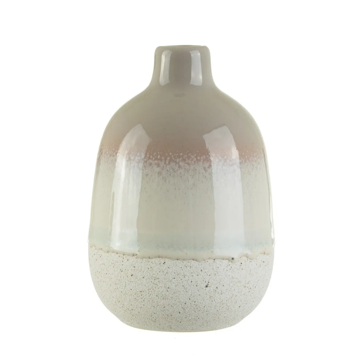 Mojave Glaze Grey Vase
