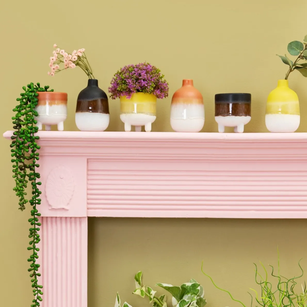 Mojave Glaze Terracotta Planter