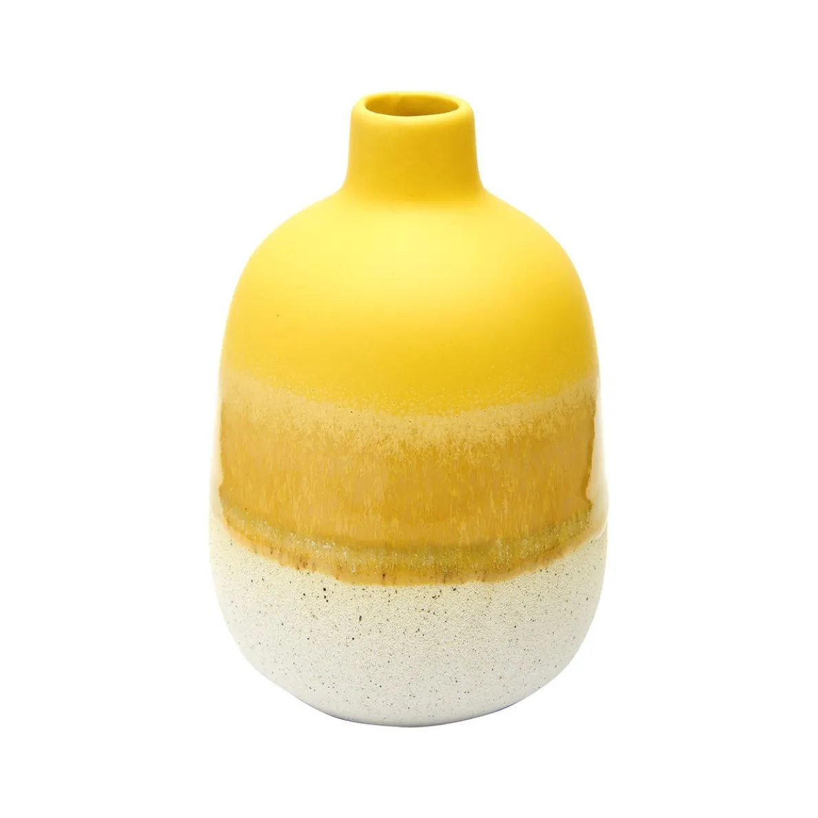 Mojave Glaze Yellow Vase
