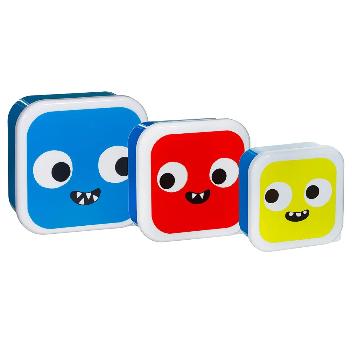 Monster Lunch Boxes - Set of 3