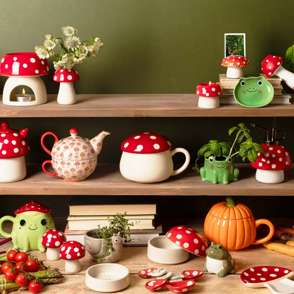 Mushroom Measuring Spoons
